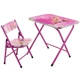 Столик зі стільчиком складаний Bambi Barbie A19-BB Crimson (A19-BB) - зображення 1