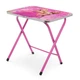 Столик зі стільчиком складаний Bambi Barbie A19-BB Crimson (A19-BB) - зображення 2