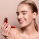 Пудра компактная шелковая для лица Cherel Silk Powder Almond - 30 10 г (8014533608284) - изображение 4