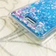 Чохол Glitter для Xiaomi Redmi 6A Бампер Рідкий блиск Синій Без бренду - зображення 3
