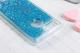 Чохол Glitter для Xiaomi Redmi 6A Бампер Рідкий блиск Синій Без бренду - зображення 4