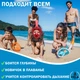 Полнолицевая Снорклинг Маска S/M FreeB панорамная на все лицо - для плавания купания ныряния - Плавательные Очки мономаска на все лицо с трубкой и клапаном + крепление под экшн камеру для подводной съемки взрослым и детям Turquoise - изображение 8