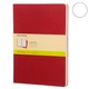 3 блокноти Moleskine Cahier великих бордо 9788862931090 - изображение 1