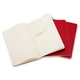 3 блокноти Moleskine Cahier маленьких бордо 9788862930970 - изображение 2