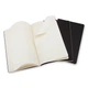 3 блокноти Moleskine Cahier маленьких чорних 9788883704901 - изображение 2
