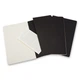 3 блокноти Moleskine Cahier маленьких чорних 9788883704901 - изображение 3