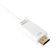 Кабель мультимедийный DisplayPort M to HDMI M 2.0m 4K Extradigital (KBH1747) - изображение 3