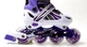 Комплект роликовые коньки Power Champs. Violet 34-37 - изображение 3