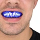 Капа детская SAFEJAWZ Extro Series Self-Fit Shark Синяя - изображение 3
