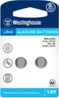 Лужна батарейка Westinghouse Alkaline LR43 2 шт. (0889554001936) - зображення 1
