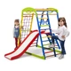 Детский спортивный игровой комплекс Baby Sport SB SportWood Разноцветный 132х85х130 см (Plus 2) - изображение 1