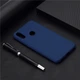 Чохол Soft Touch для Honor 8A Prime (2020) силікон бампер темно-синій - зображення 2