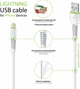 Кабель Intaleo CBFLEXL1 USB-A to Lightning 18W 1.2 м White (1283126487460) - изображение 4