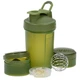 Шейкер спортивний Blender Bottle ProStak 650 ml з 2-ма контейнерами Moss Green - зображення 3