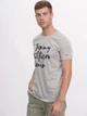 Футболка хлопковая длинная мужская Tommy Hilfiger 9522.2 S Серая - изображение 1