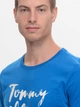 Футболка хлопковая длинная мужская Tommy Hilfiger 9522.4 S Электрик - изображение 4