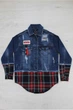 Джинсова куртка A-yugi Jeans 176 см Синій (2125000589725) - зображення 1