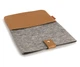 Войлочный чехол-конверт для планшета FeltFabricDesign М17 30×21 см — с кнопочной застежкой и карманом (10489) - изображение 1