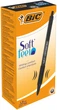 Набор шариковых ручек BIC Soft Feel Clic Grip Чёрный 1 мм 12 шт (70330914360) - изображение 1
