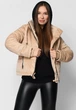 Куртка жіноча вельветова X-Woyz LS-8857-10 36731 L бежевий - изображение 2