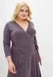 Платье "Силена" (темно-сиреневый) 56 (XXXXL) - изображение 3