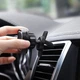 Магнитный автомобильный держатель Hoco CA52 Intelligent Magnetic Air Outlet Holder Black - изображение 7