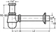 Сифон для биде VIEGA DN1 1/4"x32 мм (114619) - изображение 2