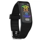 Фітнес браслет Smart Band MX ET08 Тонометр + ЕКГ + PPG Чорний (SBET08TB) - зображення 2