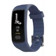 Фітнес браслет Smart Band MX ET08 Тонометр + ЕКГ + PPG Синій (SBET08TBE) - зображення 5