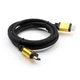 Кабель мультимедійний HDMI M to HDMI M 1.8m V2.0 Vinga (VCPDCHDMI2VMM1.8BK) - зображення 3