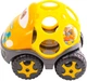 Игрушка-погремушка Baby Team Машинка Желто-серая (8406) - изображение 4