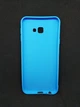 Силиконовый чехол бампер Candy для Samsung J4 Plus Candy case Голубой - изображение 4