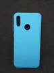 Силиконовый чехол бампер Candy для Huawei P Smart 2019 Candy case Голубой - изображение 1
