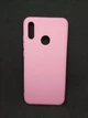 Силиконовый чехол бампер Candy для Huawei P Smart 2019 Candy case Розовый - изображение 1