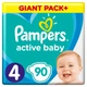 Подгузник Pampers Active Baby Maxi Размер 4 (9-14 кг), 90 шт. (8001090950376) - изображение 1