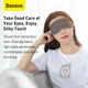 Маска для сна BASEUS Thermal Series Eye Cover лайкра и хлопок. Grey - изображение 8