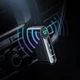 FM модулятор/ресивер Bluetooth AUX аудіоадаптер Baseus AUX/MP3/WAV Чорний - изображение 3