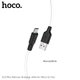 Кабель Hoco Micro USB Silicone X21 Plus |1m, 2.4A| black-blue - изображение 8