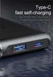 УМБ Baseus Thin Version 10000mAh 2.1A с Беспроводной зарядкой Qi 5W Черный - изображение 10