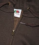 Толстовка Fruit of the Loom Premium hooded sweat jacket M Шоколадный (0620340CQM) - изображение 6