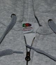 Толстовка Fruit of the Loom Classic hooded sweat jacketM Серо-Лиловый (062062094M) - изображение 6