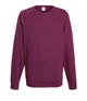 Світшот Fruit of the Loom Lightweight raglan sweat L Бордовий (062138041L) - зображення 1