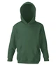 Худи Fruit of the Loom Cl. hooded sweat kids Темно-Зеленый 140 см (062043038140) - изображение 1