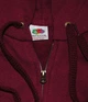 Толстовка Fruit of the Loom Classic hooded sweat jacketS Бордовый (062062041S) - изображение 6
