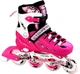 Ролики, ковзани Scale Sport. Pink (2в1), розмір 38-41 - зображення 4