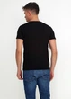 Футболка черная "Only Man" (95-TSH-3-02-black/bflock-XXXL) - изображение 2