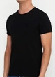 Футболка черная "Only Man" (95-TSH-3-02-black/bflock-XXXL) - изображение 3