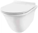 Унитаз подвесной JAQUAR Ornamix Rimless ONS-WHT-10953BI с сиденьем Slim Soft Close дюропласт - изображение 1