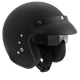Мотошлем ROCC Classic PRO Jet helmet matt black S - изображение 1