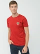 Футболка хлопковая длинная мужская Tommy Hilfiger 10024.3 L Красная - изображение 1